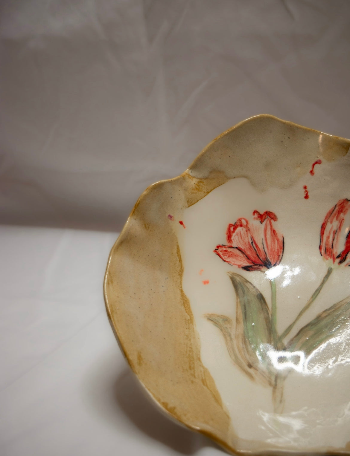 Tulips Trinket Dish