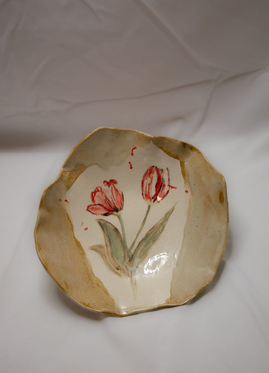 Tulips Trinket Dish